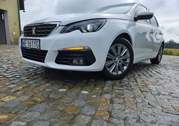 Peugeot 308 cena 49000 przebieg: 159900, rok produkcji 2020 z Kłobuck małe 46